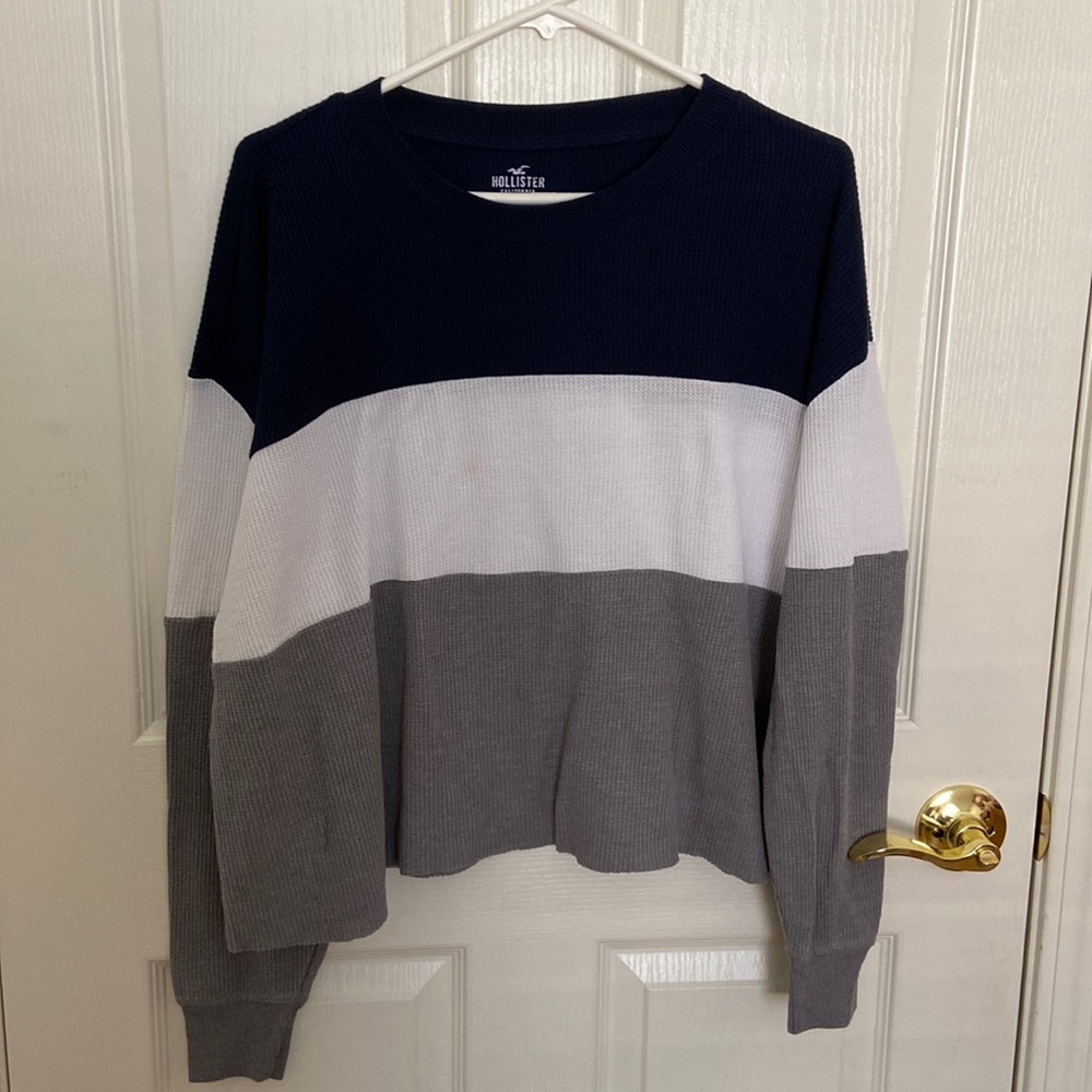 Hollister Long Sleeve Tee Colorblock